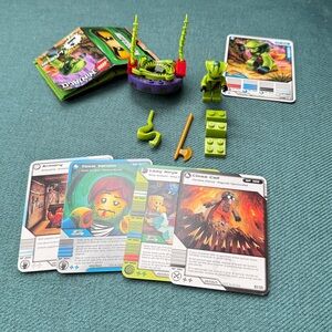 LEGO Ninjago Lasha Spinner with Character & Battle Cards + Weapon 9562